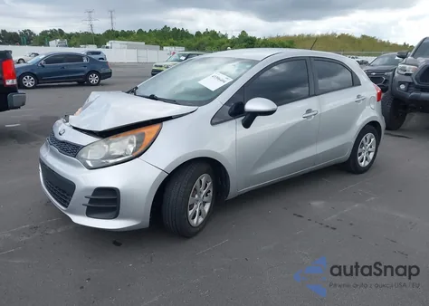 2016 Kia Rio Lx z USA, uszkodzony, nr VIN KNADM5A36G6652332